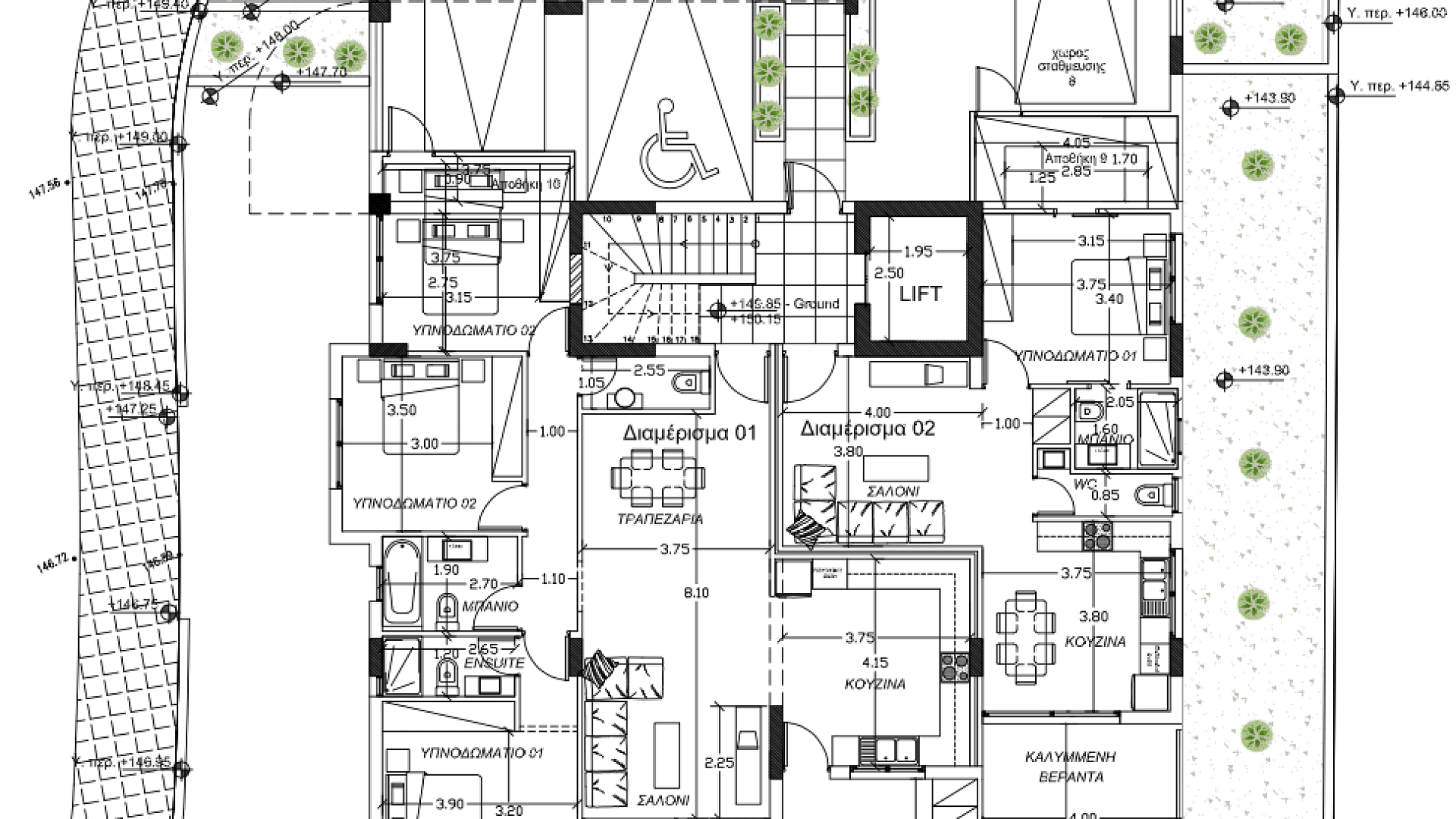 New 2-bedroom flat in Limassol № 154050: https://dom.com.cy/en/catalog/sale/154050/ (dom.com.cy)