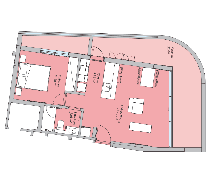 New 1-bedroom flat in Limassol № 136824: https://dom.com.cy/en/catalog/sale/136824/ (dom.com.cy)