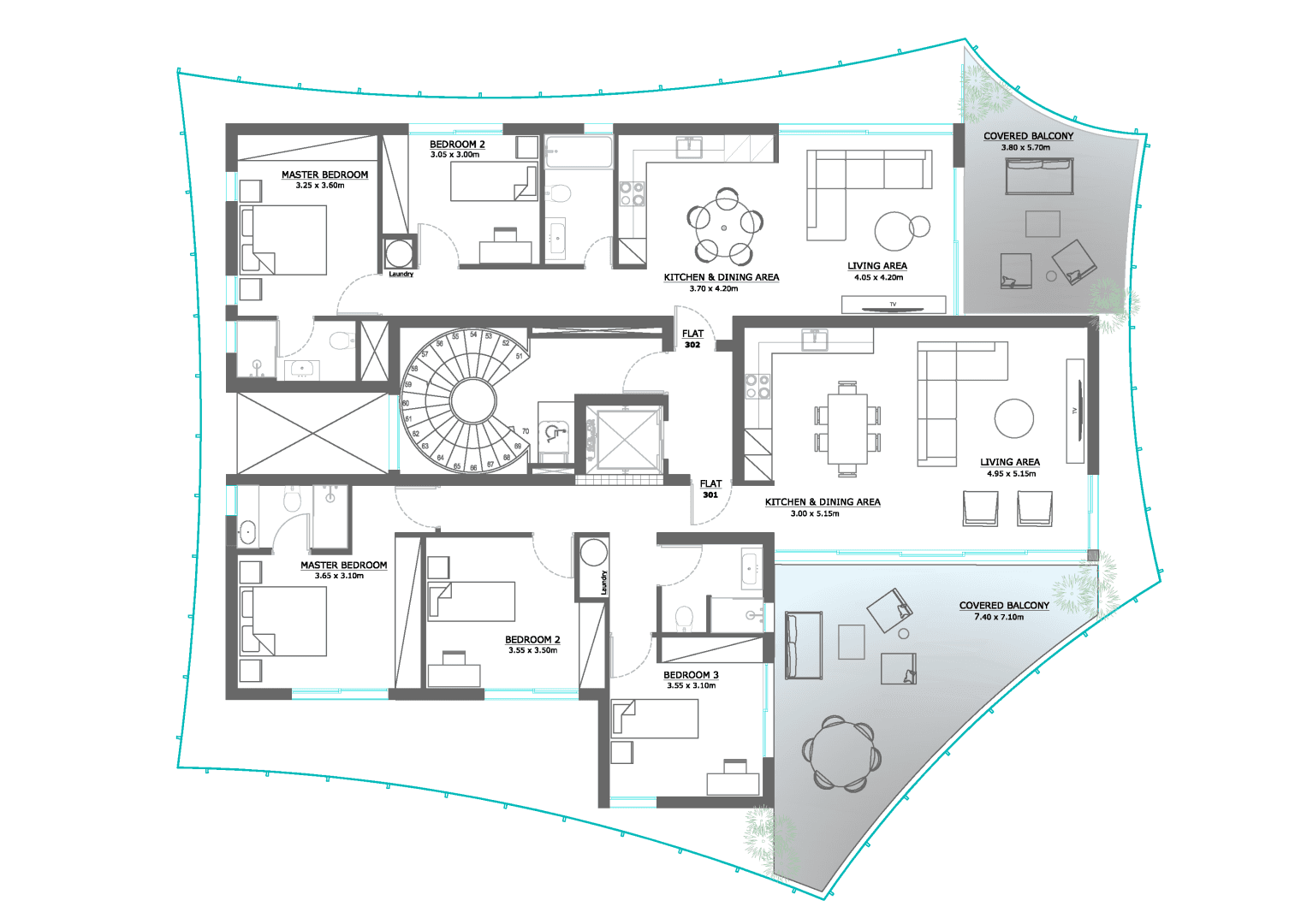 New 2-bedroom flat in Nicosia № 152081: https://dom.com.cy/en/catalog/sale/152081/ (dom.com.cy)