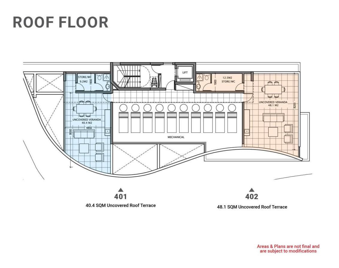New 2-bedroom penthouse in Larnaca № 149459: https://dom.com.cy/en/catalog/sale/149459/ (dom.com.cy)