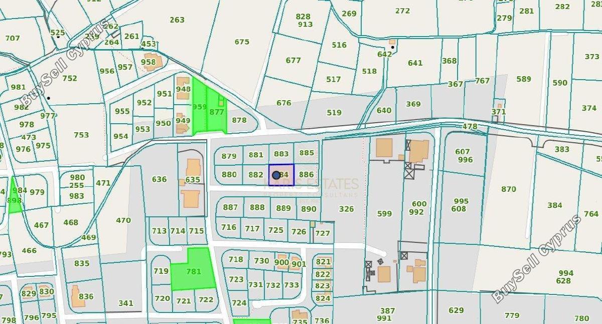 529 SQM Residential Plot for sale in Dali, Nicosia: https://www.buysellcyprus.com/property-for-sale/nicosia/dali/plot-for-sale-dali-nicosia-1794205.html (www.buysellcyprus.com)
