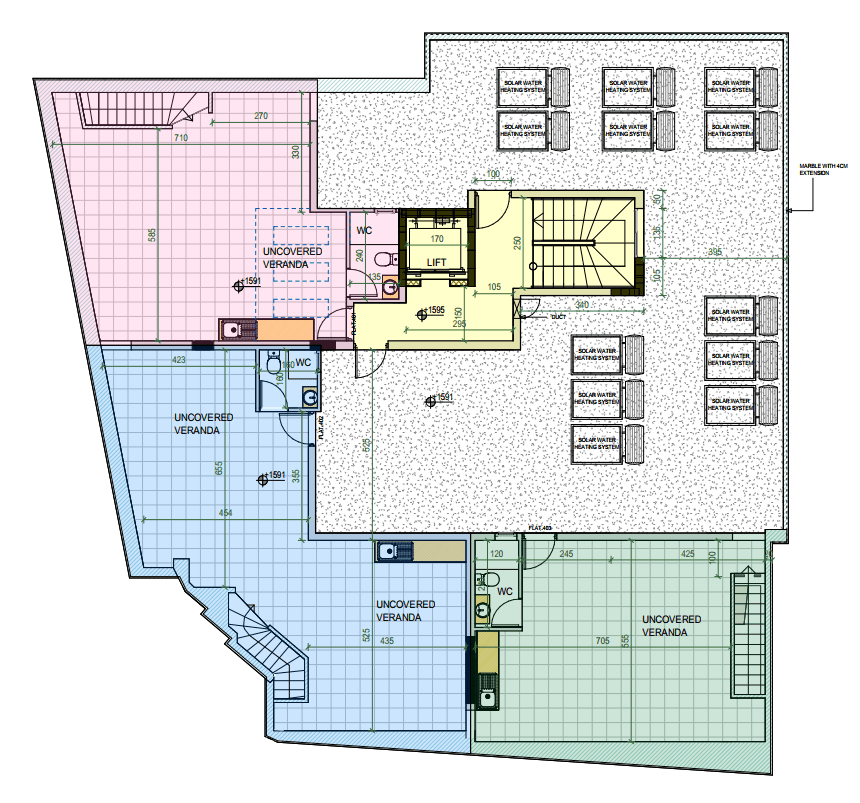 New 3-bedroom penthouse in Larnaca № 153337: https://dom.com.cy/en/catalog/sale/153337/ (dom.com.cy)