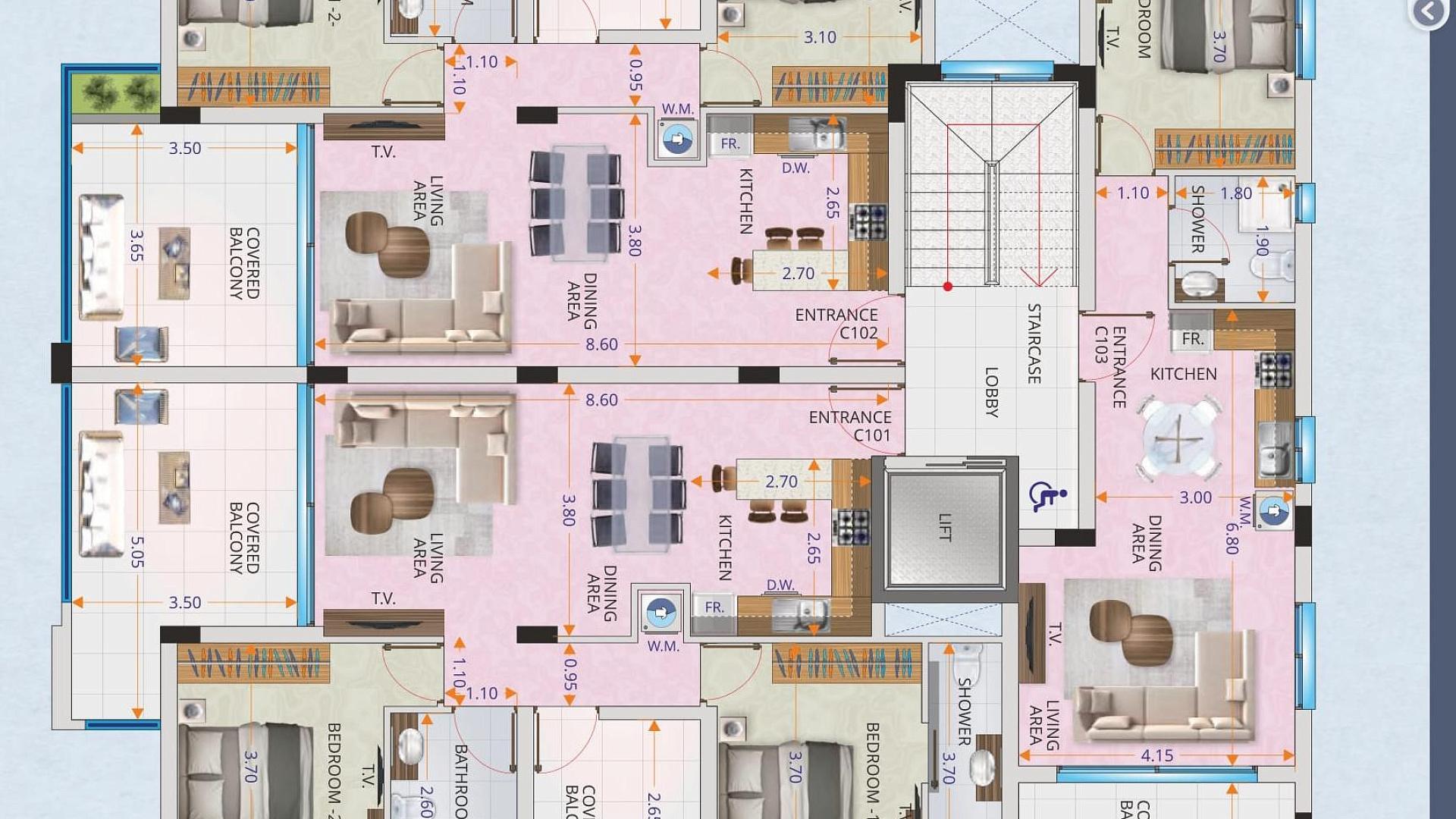 New 1-bedroom flat in Larnaca № 153596: https://dom.com.cy/en/catalog/sale/153596/ (dom.com.cy)