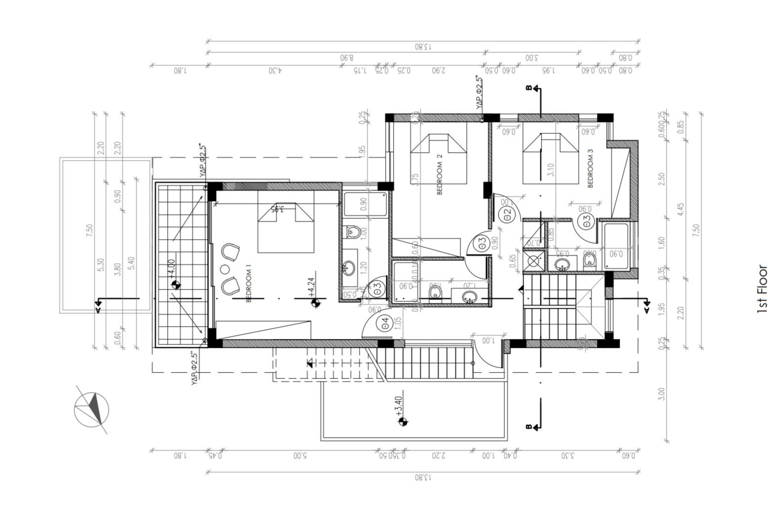New 4-bedroom house in Larnaca № 153309: https://dom.com.cy/en/catalog/sale/153309/ (dom.com.cy)