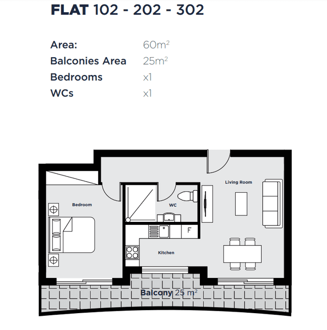 New 2-bedroom flat in Larnaca № 153902: https://dom.com.cy/en/catalog/sale/153902/ (dom.com.cy)