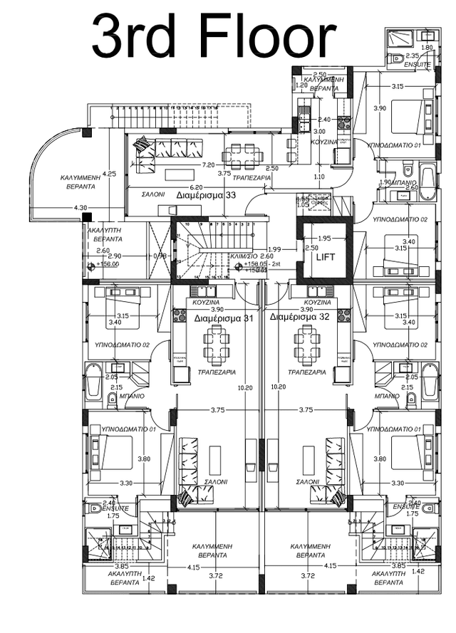 New 2-bedroom flat in Limassol № 154050: https://dom.com.cy/en/catalog/sale/154050/ (dom.com.cy)