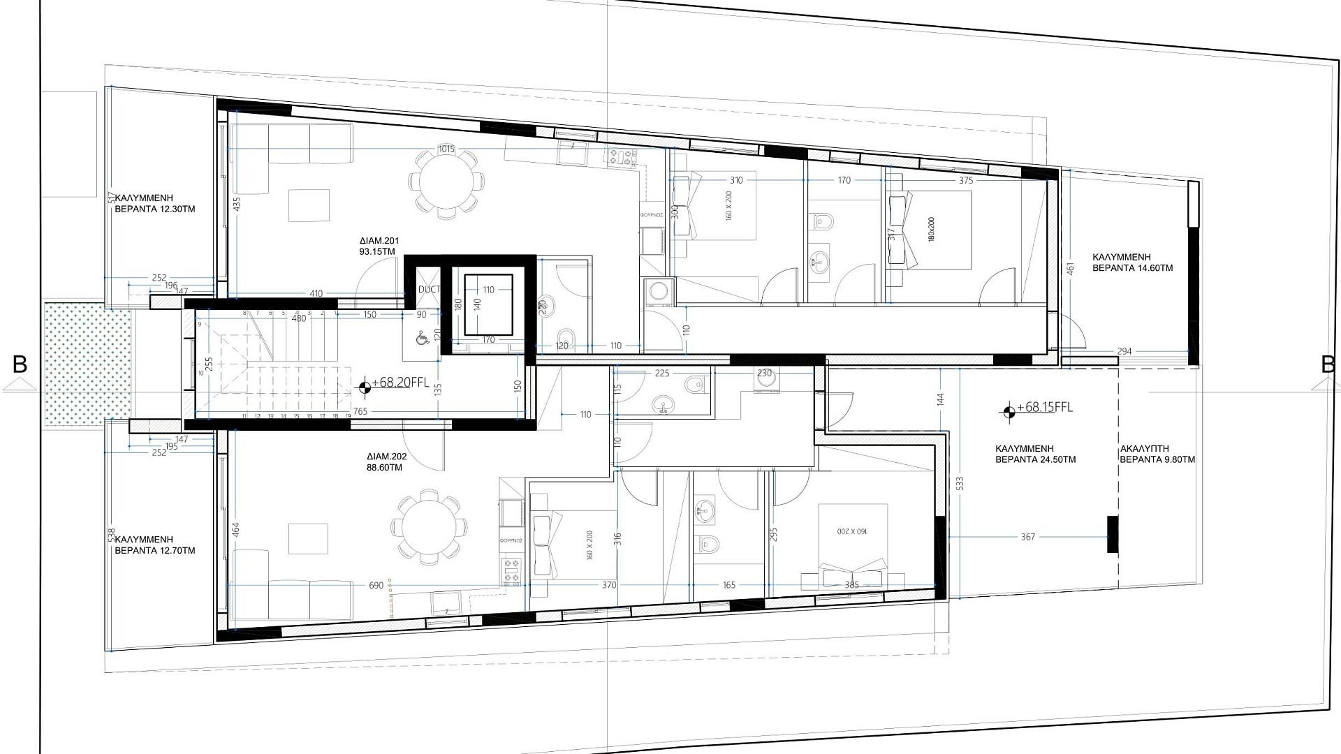 New 3-bedroom flat in Limassol № 152663: https://dom.com.cy/en/catalog/sale/152663/ (dom.com.cy)