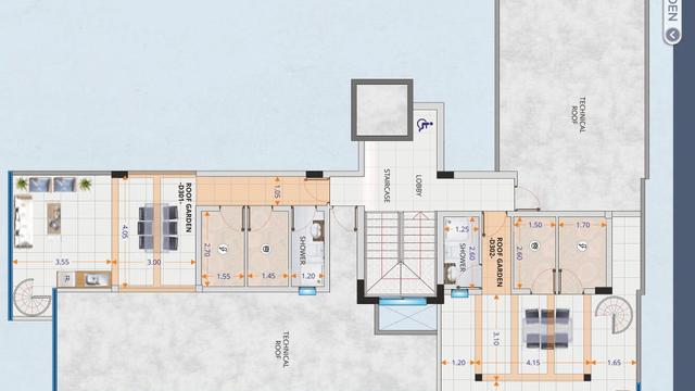 New 4-bedroom penthouse in Larnaca № 153607: https://dom.com.cy/en/catalog/sale/153607/ (dom.com.cy)