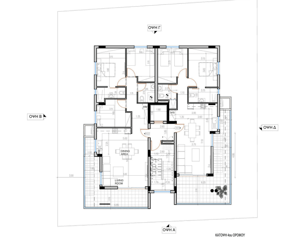 New 2-bedroom flat in Larnaca № 153923: https://dom.com.cy/en/catalog/sale/153923/ (dom.com.cy)