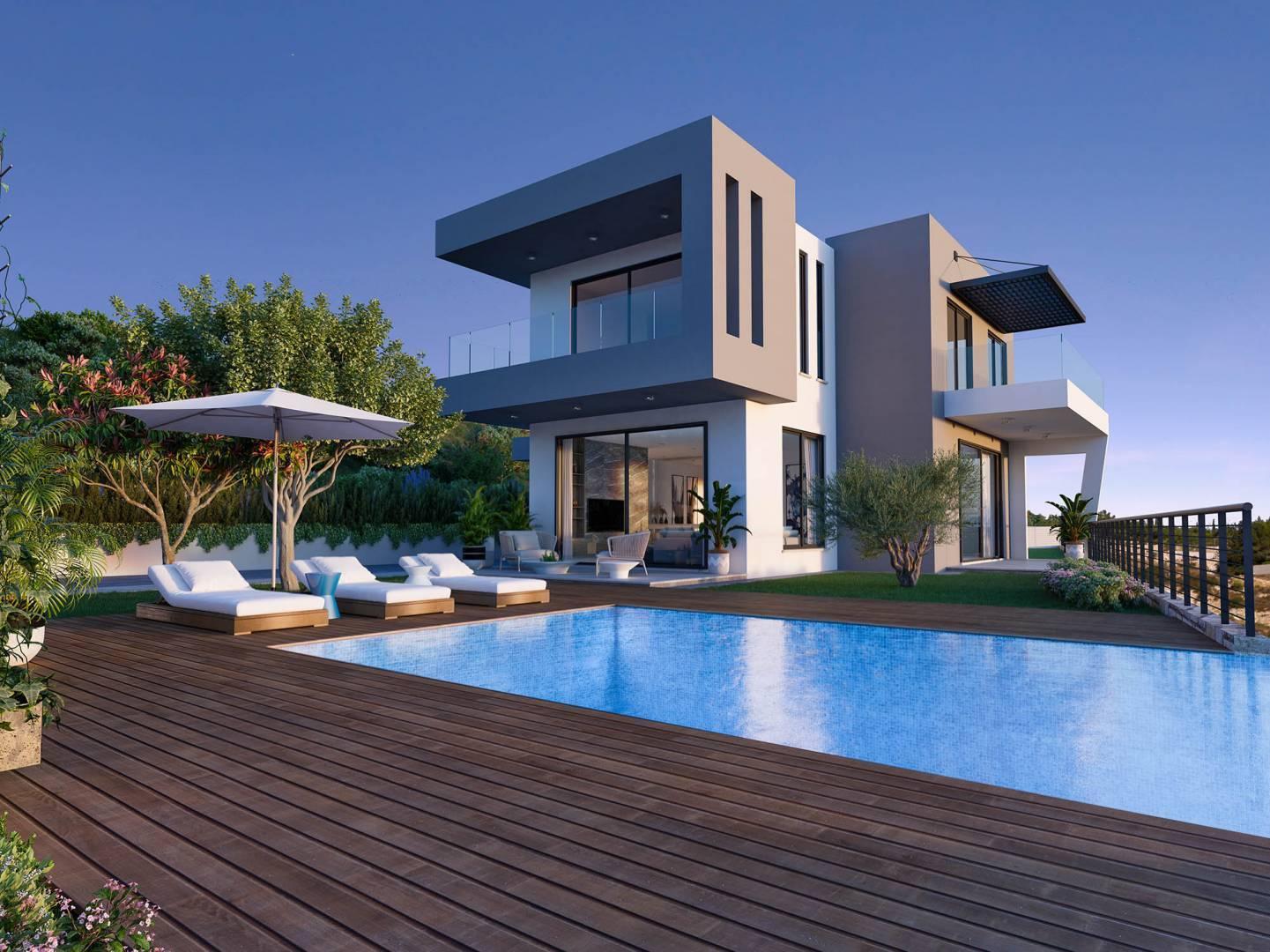 New 3-bedroom villa in Paphos № 153071: https://dom.com.cy/en/catalog/sale/153071/ (dom.com.cy)