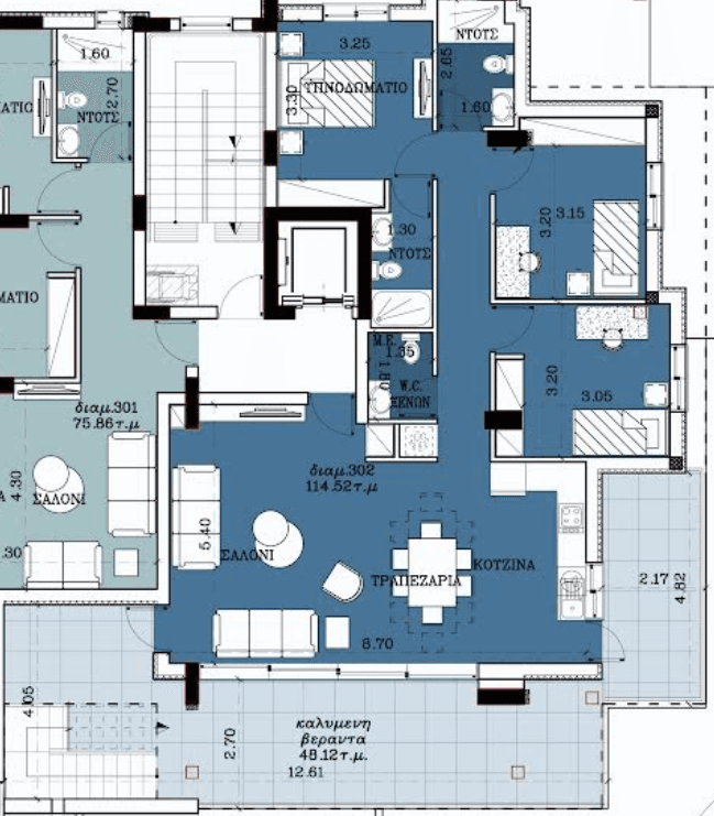 3 Bedroom Penthouse For Sale: https://www.zyprus.com/property/39377/3-bedrooms-apartment-penthouse-in-aglantzia-nicosia (www.zyprus.com)
