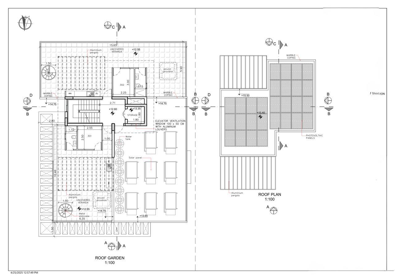 New 3-bedroom penthouse in Larnaca № 153149: https://dom.com.cy/en/catalog/sale/153149/ (dom.com.cy)