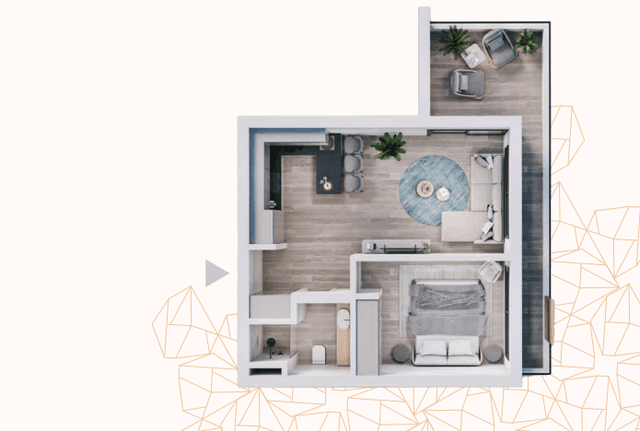 New 1-bedroom flat in Limassol № 152992: https://dom.com.cy/en/catalog/sale/152992/ (dom.com.cy)