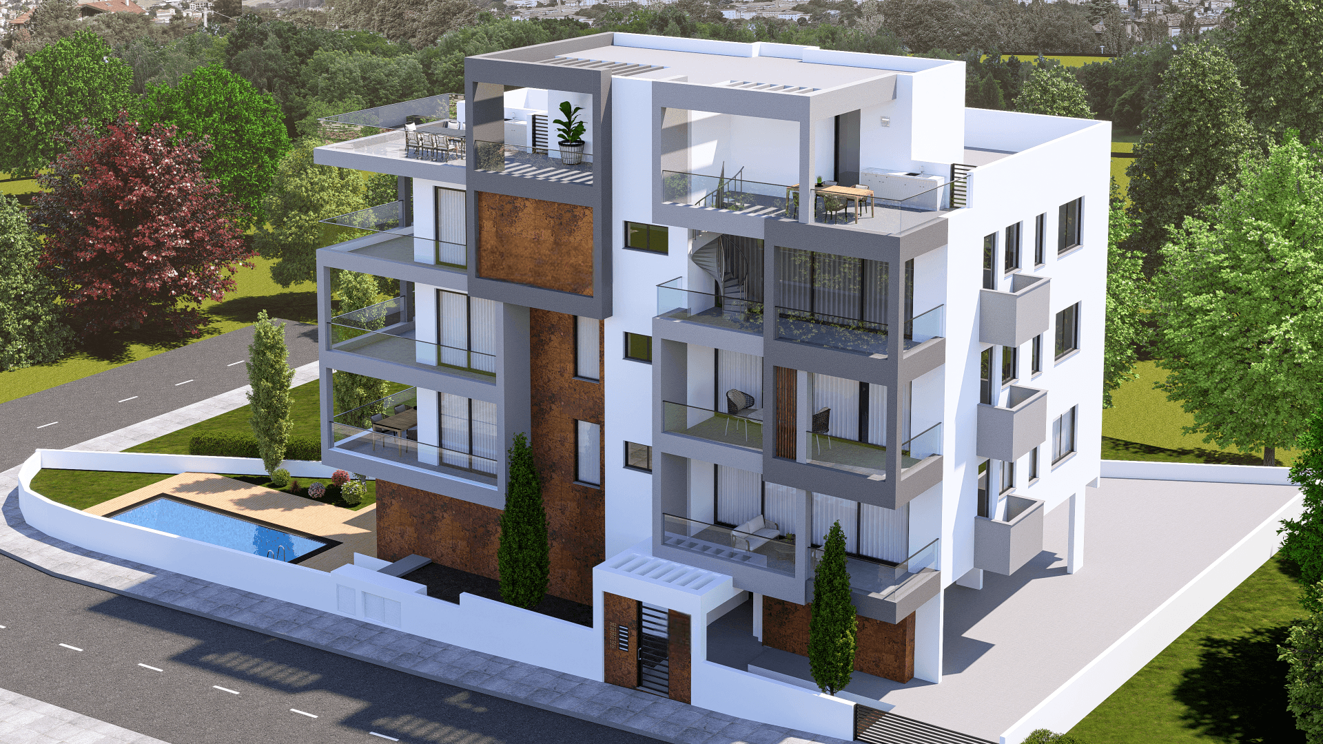 New 3-bedroom penthouse in Limassol № 148513: https://dom.com.cy/en/catalog/sale/148513/ (dom.com.cy)
