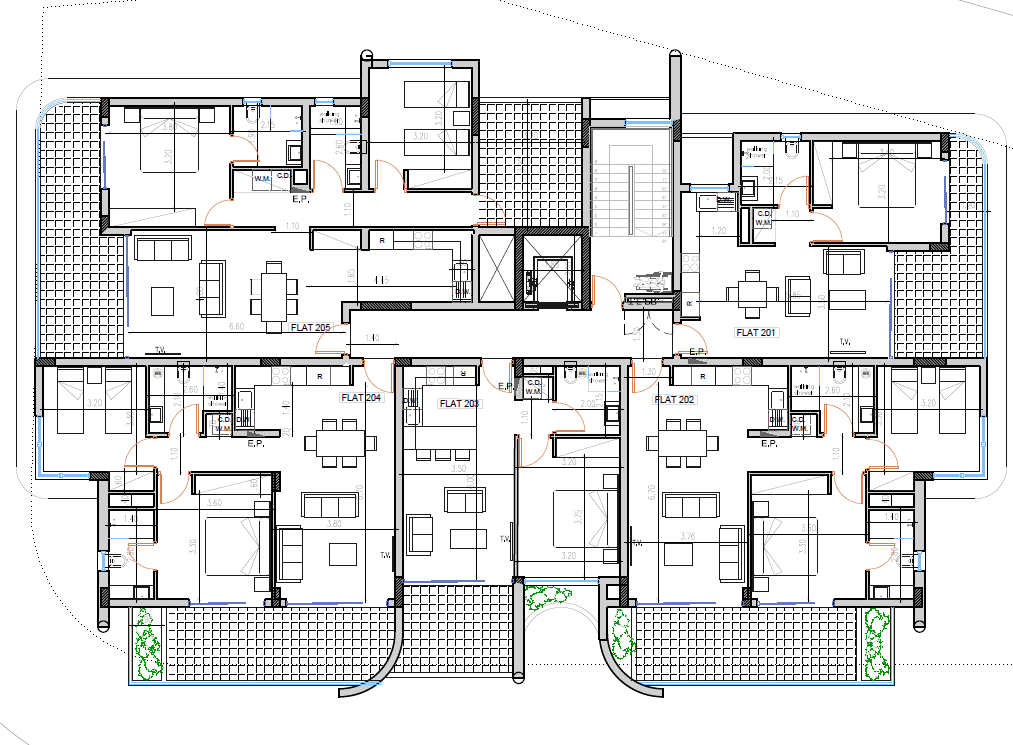 New 2-bedroom flat in Larnaca № 153935: https://dom.com.cy/en/catalog/sale/153935/ (dom.com.cy)