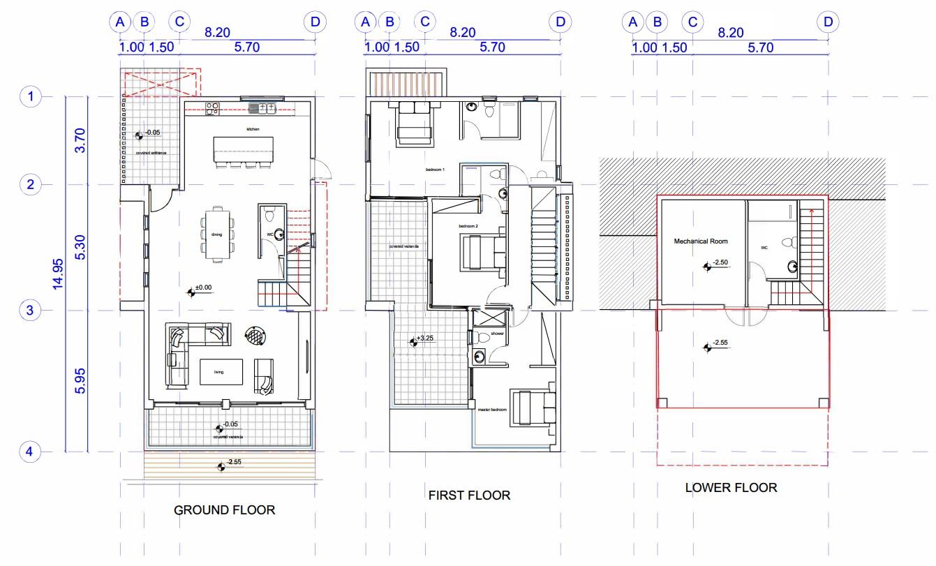 New 3-bedroom villa in Paphos № 153084: https://dom.com.cy/en/catalog/sale/153084/ (dom.com.cy)