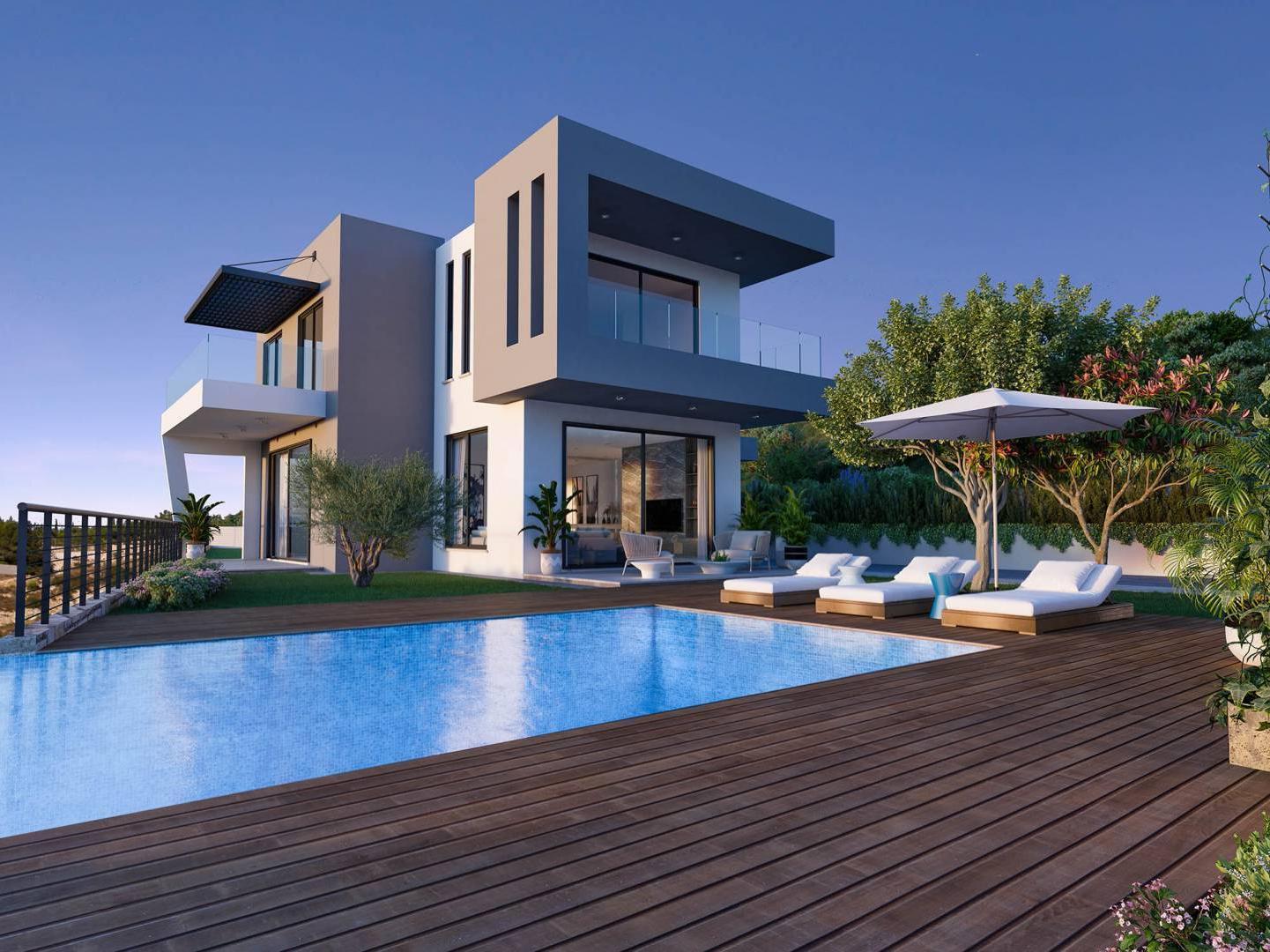 New 4-bedroom villa in Paphos № 153069: https://dom.com.cy/en/catalog/sale/153069/ (dom.com.cy)