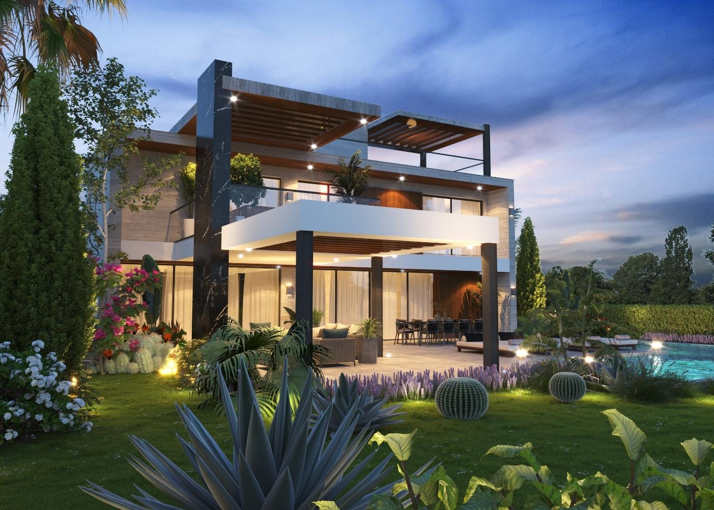 New 3-bedroom villa in Famagusta № 152978: https://dom.com.cy/en/catalog/sale/152978/ (dom.com.cy)