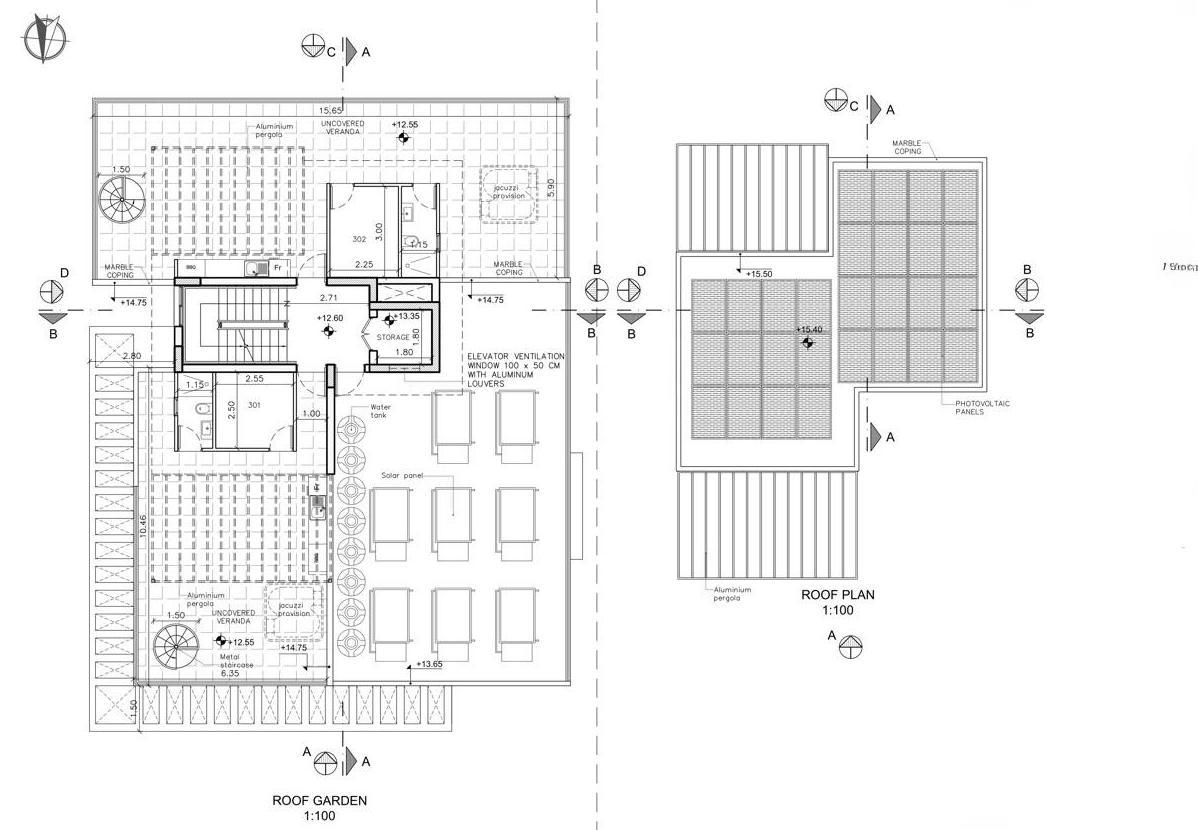 New 2-bedroom penthouse in Larnaca № 153154: https://dom.com.cy/en/catalog/sale/153154/ (dom.com.cy)