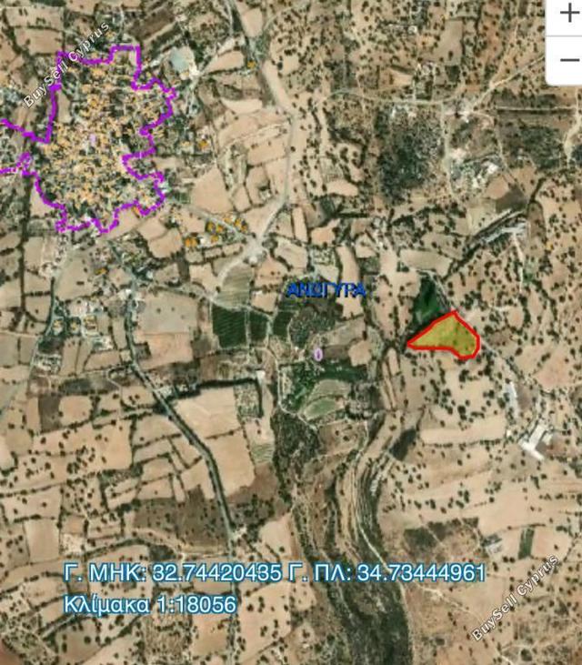 10,703 SQM Residential Land for sale in Anogyra, Limassol: https://www.buysellcyprus.com/property-for-sale/limassol/anogyra/land-for-sale-anogyra-limassol-1802151.html (www.buysellcyprus.com)