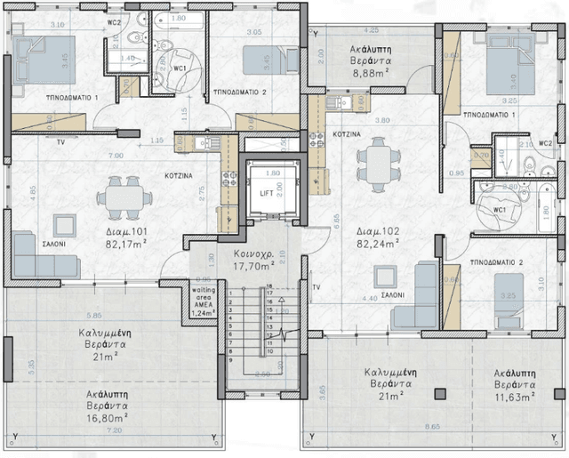 2 Bedroom Penthouse For Sale: https://www.zyprus.com/property/39341/2-bedrooms-apartment-penthouse-in-strovolos-nicosia (www.zyprus.com)