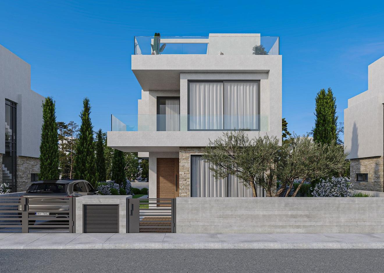New 3-bedroom villa in Paphos № 153058: https://dom.com.cy/en/catalog/sale/153058/ (dom.com.cy)