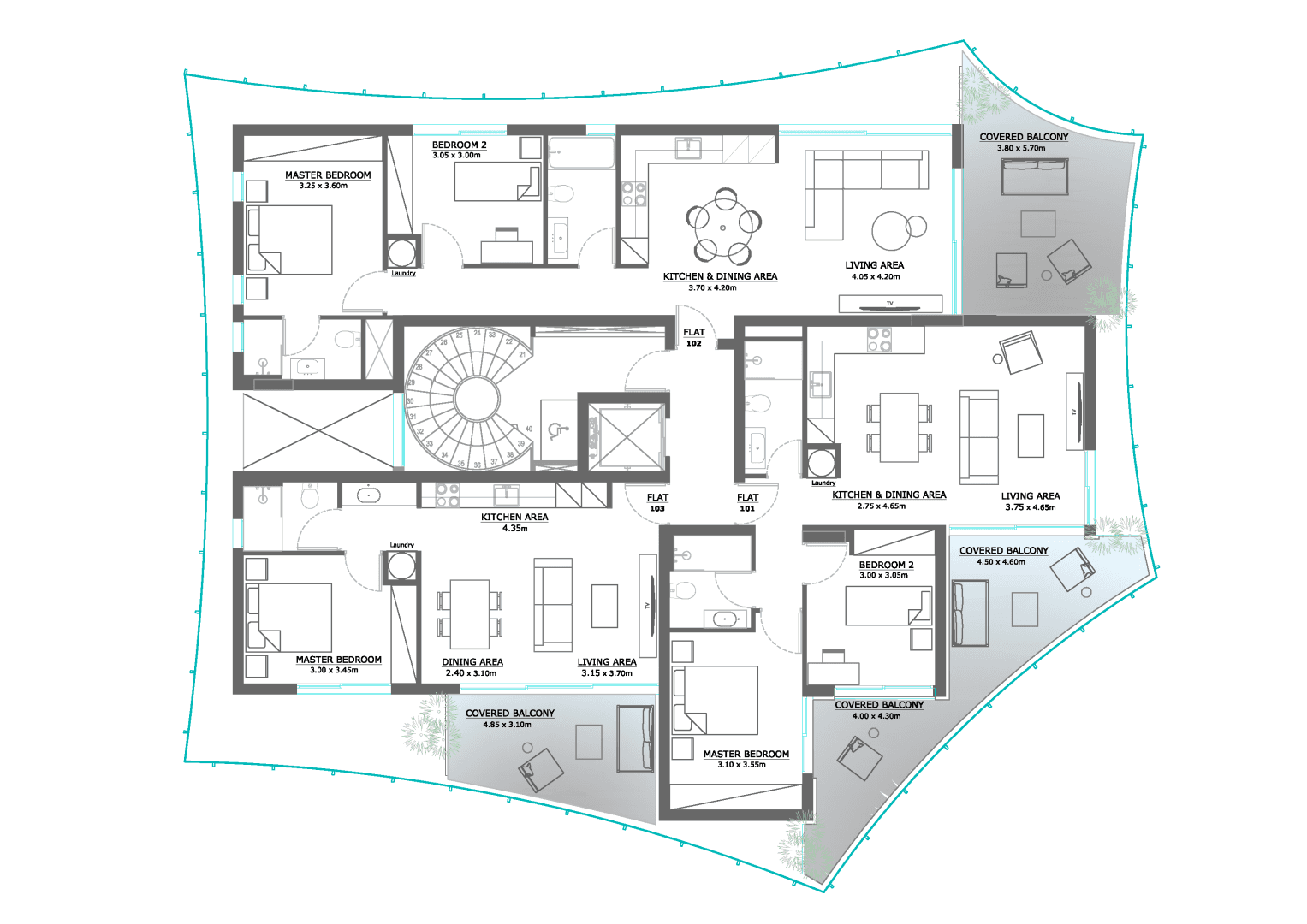 New 2-bedroom flat in Nicosia № 152081: https://dom.com.cy/en/catalog/sale/152081/ (dom.com.cy)
