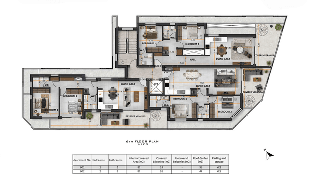 New 2-bedroom flat in Larnaca № 153451: https://dom.com.cy/en/catalog/sale/153451/ (dom.com.cy)