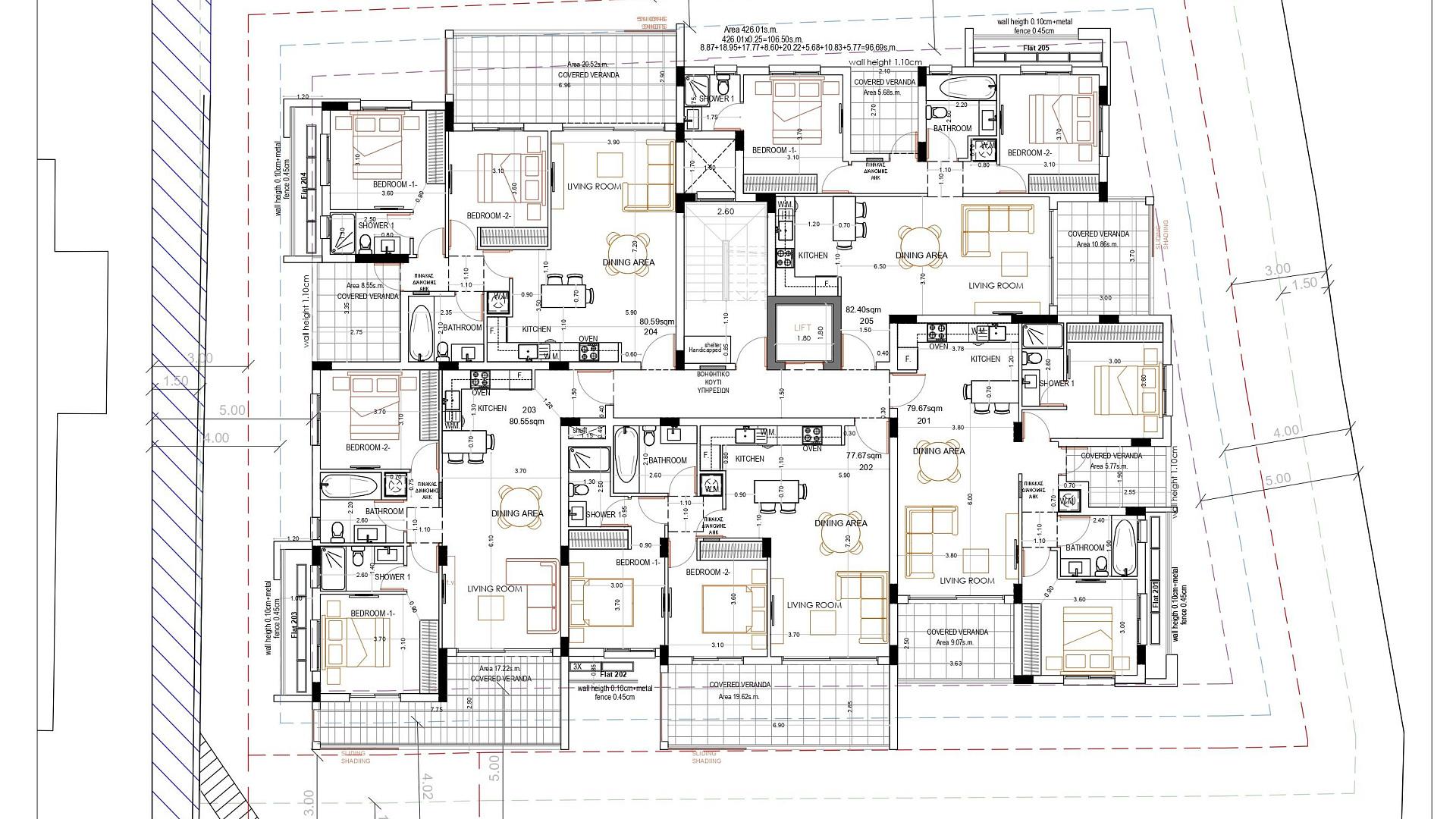 New 2-bedroom flat in Larnaca № 153554: https://dom.com.cy/en/catalog/sale/153554/ (dom.com.cy)