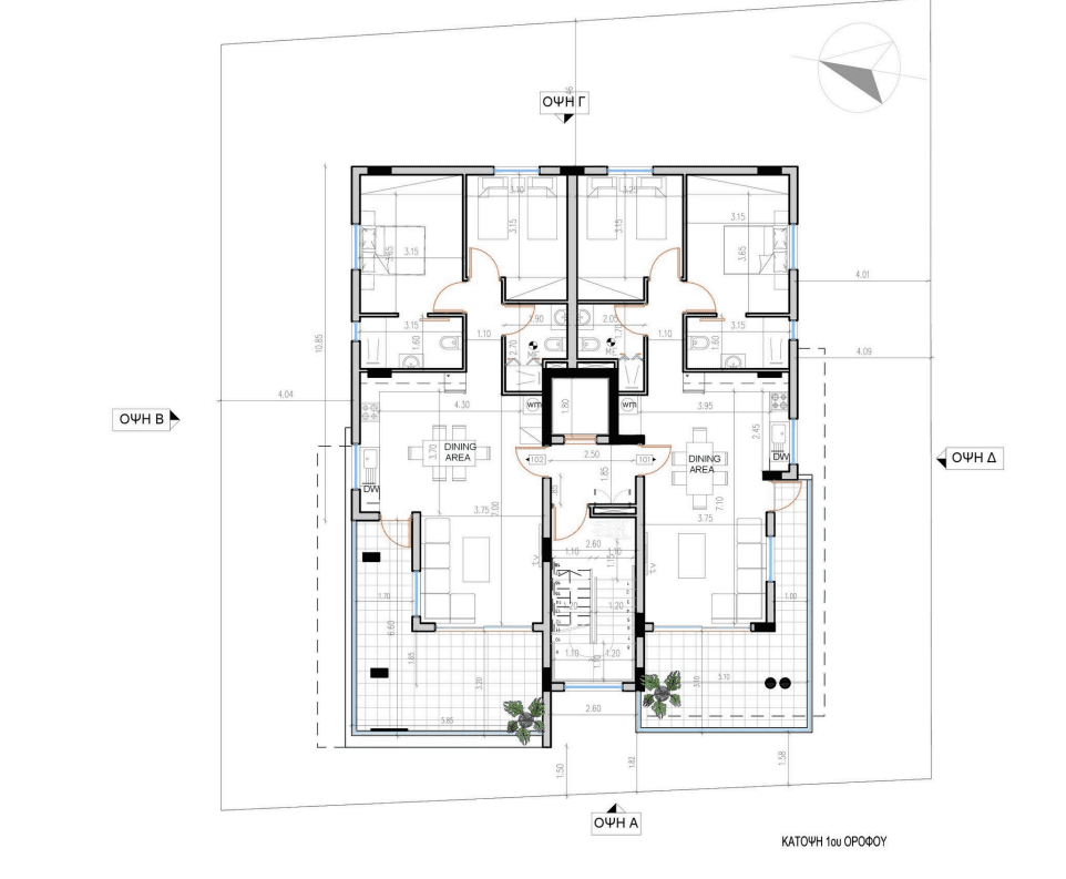 New 2-bedroom flat in Larnaca № 153923: https://dom.com.cy/en/catalog/sale/153923/ (dom.com.cy)