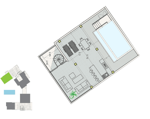 4-bedroom penthouse in Limassol №150196: https://dom.com.cy/en/catalog/rent/150196/ (dom.com.cy)