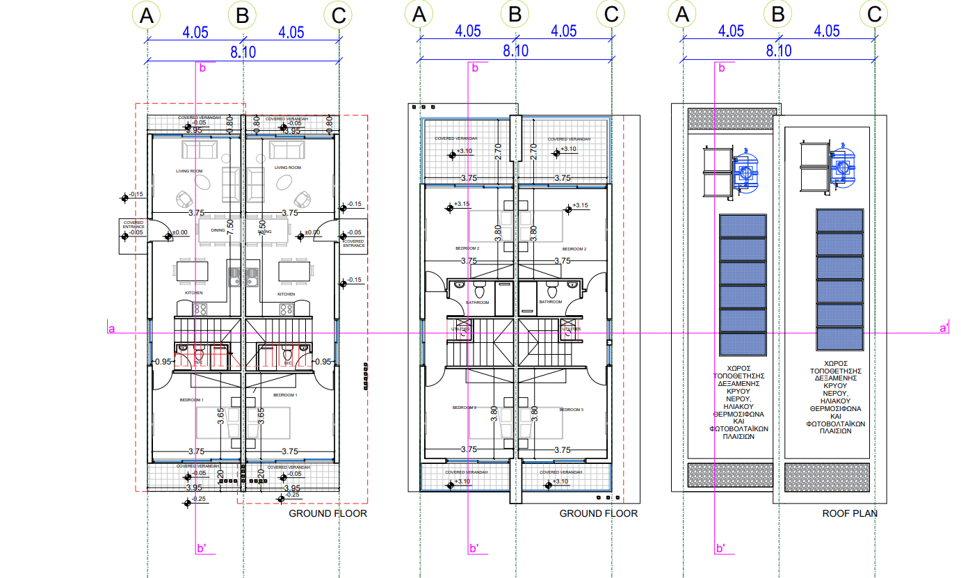 New 3-bedroom house in Paphos № 153066: https://dom.com.cy/en/catalog/sale/153066/ (dom.com.cy)
