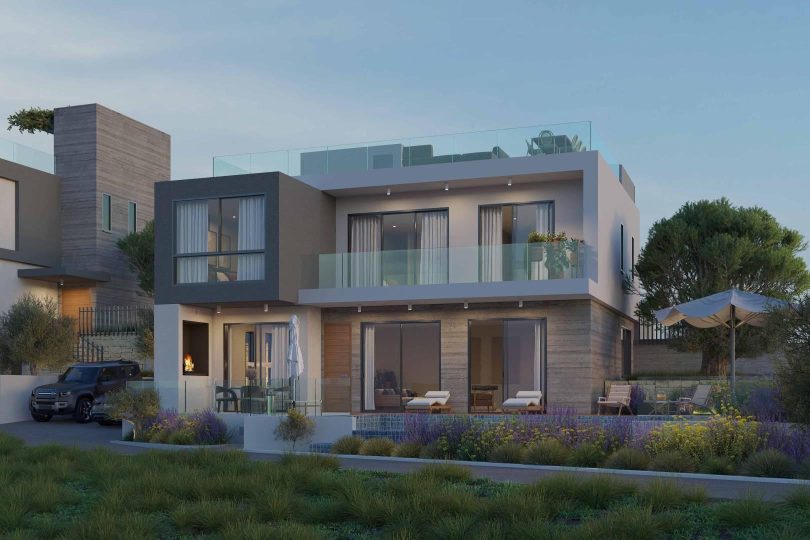 New 3-bedroom villa in Paphos № 153064: https://dom.com.cy/en/catalog/sale/153064/ (dom.com.cy)