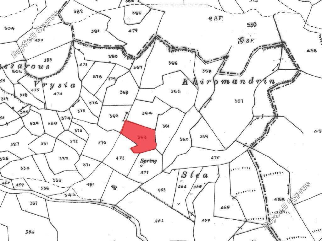 5,017 SQM Land for sale in Episkopi Pafou, Paphos: https://www.buysellcyprus.com/property-for-sale/paphos/episkopi-pafou/land-for-sale-episkopi-pafou-paphos-1800855.html (www.buysellcyprus.com)