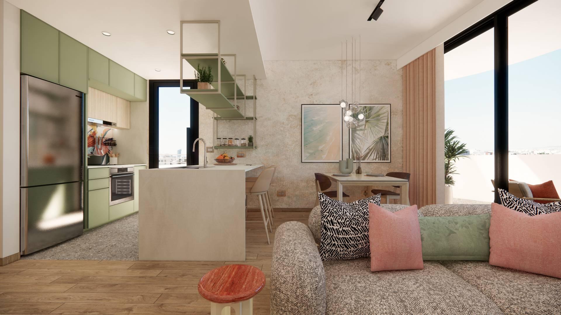 New 1-bedroom flat in Limassol № 152848: https://dom.com.cy/en/catalog/sale/152848/ (dom.com.cy)