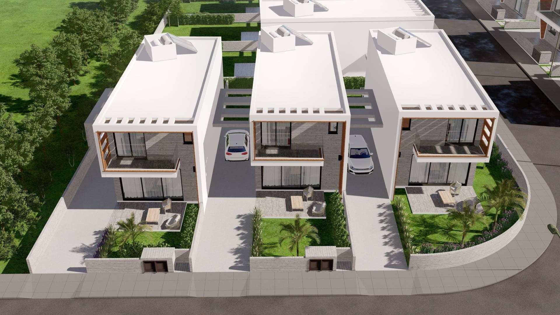 New 3-bedroom house in Paphos № 153693: https://dom.com.cy/en/catalog/sale/153693/ (dom.com.cy)