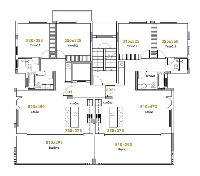 New 2-bedroom flat in Nicosia № 149718: https://dom.com.cy/en/catalog/sale/149718/ (dom.com.cy)