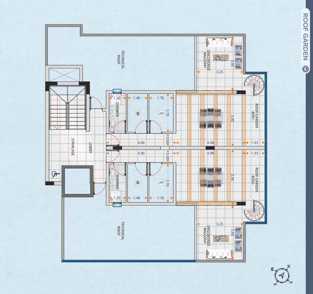 New 4-bedroom penthouse in Larnaca № 153593: https://dom.com.cy/en/catalog/sale/153593/ (dom.com.cy)